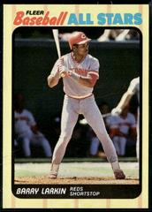 Barry Larkin #26 Baseball Cards 1989 Fleer Baseball All Stars Prices