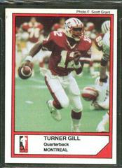 Turner Gill #55 Football Cards 1984 Jogo CFL Prices