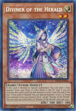 Diviner of the Herald MP22-EN056 YuGiOh 2022 Tin of the Pharaoh's Gods Mega Pack