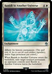 Banish to Another Universe [Foil] #618 Magic Doctor Who Prices