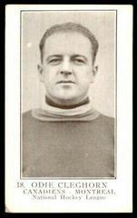 Odie Cleghorn #18 Hockey Cards 1923 V145-1 Paterson Prices
