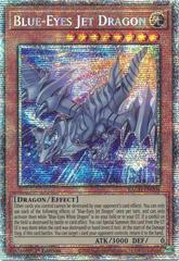 Blue-Eyes Jet Dragon [Starlight Rare 1st Edition] BACH-EN004 YuGiOh Battle of Chaos Prices