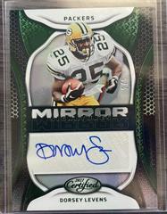 Dorsey Levens [Green] #MS-DL Football Cards 2022 Panini Certified Mirror Signatures Prices