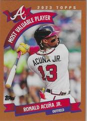 Ronald Acuna Jr Baseball Cards 2023 Topps Throwback Thursday Prices