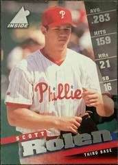 Scott Rolen #17 Baseball Cards 1998 Pinnacle Inside Prices
