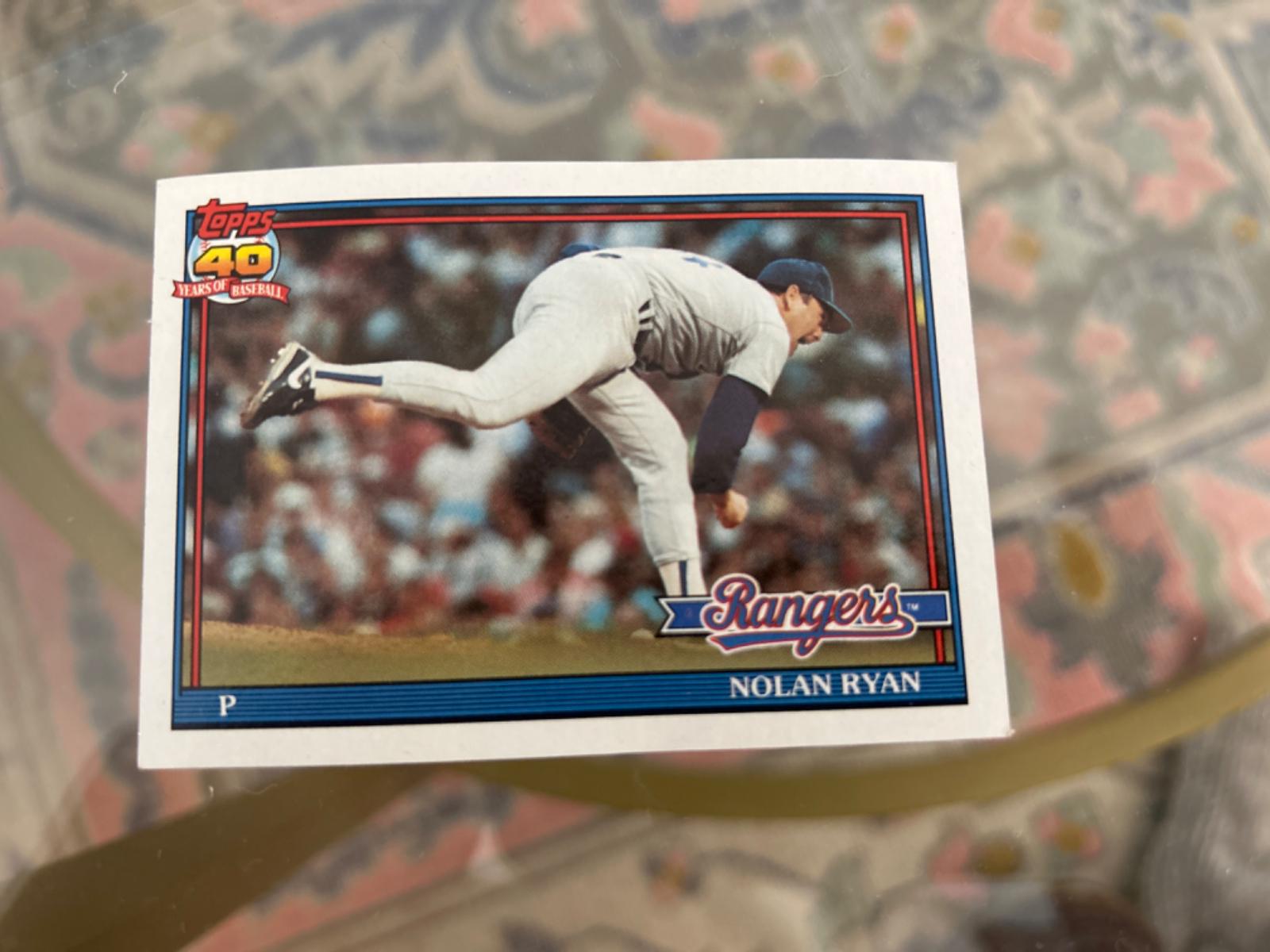 Nolan Ryan | Ungraded | 1991 O Pee Chee