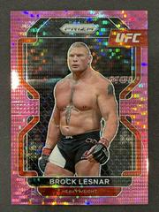 Brock Lesnar [Pink Pulsar] Ufc Cards 2022 Panini Prizm UFC Prices