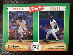 Bryan Harvey, Lee Smith Baseball Cards 1992 French's Prices
