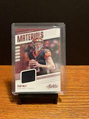 Ryan Finley #RM-36 Football Cards 2019 Panini Absolute Rookie Materials Prices