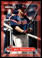 Jim Thome [Impact] Baseball Cards 2000 Fleer Prices