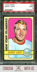 Gerry Hart Hockey Cards 1972 Topps Prices