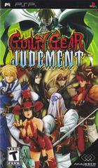 NTSC Cover Art | Guilty Gear Judgment PSP
