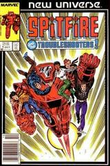 Spitfire and the Troubleshooters [Newsstand] #1 (1986) Comic Books Spitfire and the Troubleshooters Prices