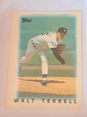 Walt Terrell #16 Baseball Cards 1986 Topps Mini League Leaders Prices