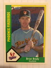 Brian Brady #12 Baseball Cards 1990 CMC Phoenix Firebirds Prices