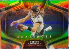Trevor Lawrence [Prizm] #SS-18 Football Cards 2022 Panini Select Snapshots Prices