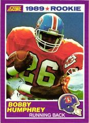 Bobby Humphrey #421S Football Cards 1989 Panini Score Supplemental Prices