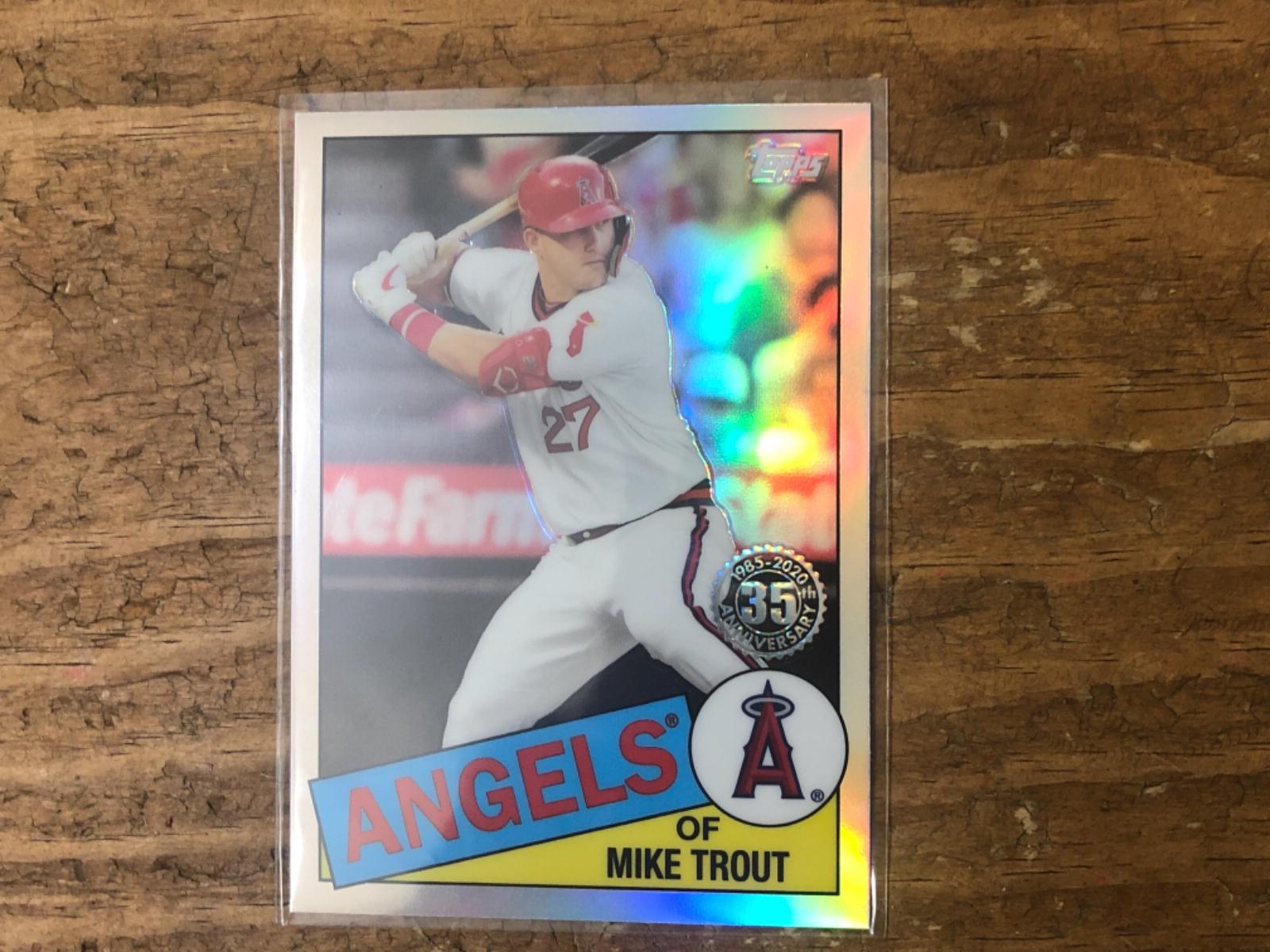 Mike Trout Ungraded Topps Chrome