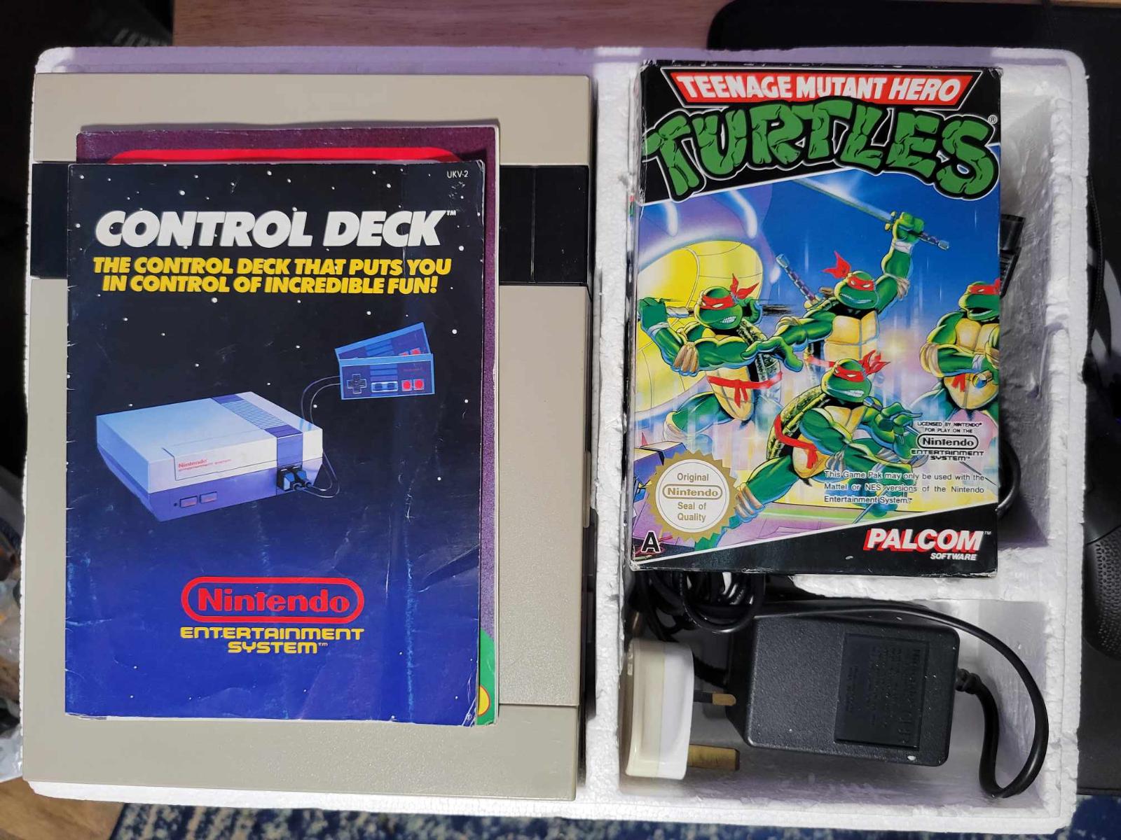 NES Control Deck Teenage Mutant Ninja Turtles Bundle Prices PAL NES ...