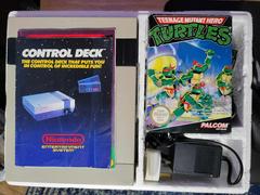 Inside Box | NES Control Deck Teenage Mutant Ninja Turtles Bundle PAL NES