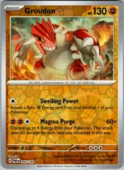 Groudon [Reverse Holo] #93 Pokemon Paradox Rift Prices