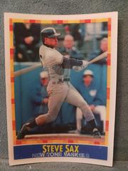 Steve Sax #12 Baseball Cards 1990 Sportflics Prices