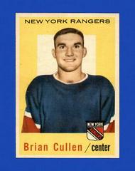 Brian Cullen Hockey Cards 1959 Topps Prices