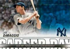 Joe DiMaggio Baseball Cards 2012 Topps Career Day Prices