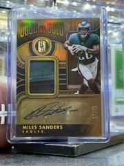 Miles Sanders [Prime] Football Cards 2022 Panini Gold Standard Good as Autographs Prices