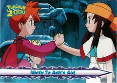 Misty to Ash's Aid #59 Pokemon 2000 Topps Movie Prices