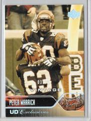 Peter Warrick [UD Exclusives Vintage] #42 Football Cards 2004 Upper Deck Prices