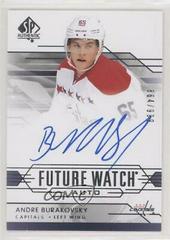 Andre Burakovsky [Autograph] #312 Hockey Cards 2014 SP Authentic Prices