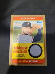 Kyle Tucker [Gold] #CCR-KT Baseball Cards 2023 Topps Heritage Clubhouse Collection Relics Prices