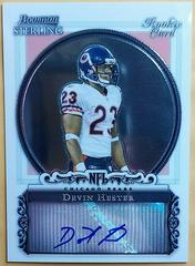 Devin Hester [Autograph Refractor] #BS-DHE Football Cards 2006 Bowman Sterling Prices