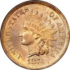 1874 Coins Indian Head Penny Prices