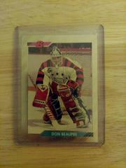 Don Beaupre [Foil] Hockey Cards 1992 Bowman Prices