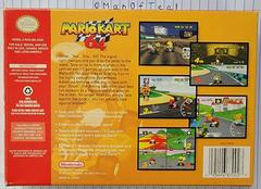 Box Back | Mario Kart 64 Nintendo 64