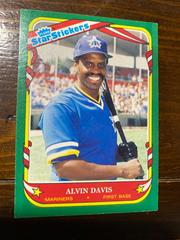 Alvin Davis Baseball Cards 1987 Fleer Star Stickers Prices