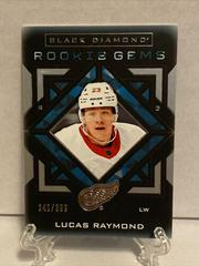 Lucas Raymond Hockey Cards 2021 Upper Deck Black Diamond Rookie Gems Prices