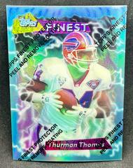 Thurman Thomas [Refractor w/ Coating] Football Cards 1995 Topps Finest Prices