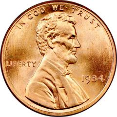 1984 Coins Lincoln Memorial Penny Prices