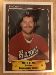 Matt Stark #1113 Baseball Cards 1990 Procards Prices