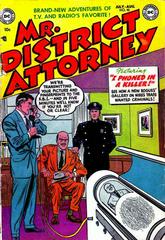 Mr. District Attorney #40 (1954) Comic Books Mr. District Attorney Prices