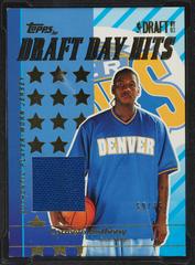 Carmelo Anthony [Material] #DD-CA Basketball Cards 2003 Topps Jersey Edition Draft Day Hits Prices
