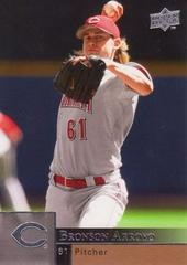 Bronson Arroyo #603 Baseball Cards 2009 Upper Deck Prices