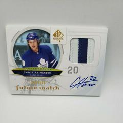 Christian Hanson [Autograph] Hockey Cards 2009 SP Authentic Prices