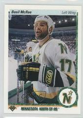 Basil McRae #30 Hockey Cards 1990 Upper Deck Prices