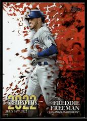 Freddie Freeman Baseball Cards 2023 Topps 2022 Greatest Hits Prices
