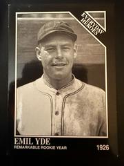Emil Yde #546 Baseball Cards 1992 Conlon Collection Prices