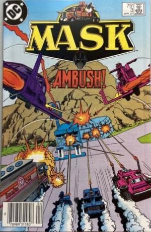 MASK [Newsstand] #3 (1987) Comic Books Mask